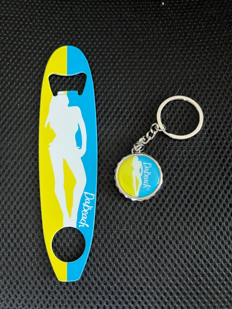 Open SezaMe! DaBeach Logo Bottle Openers-