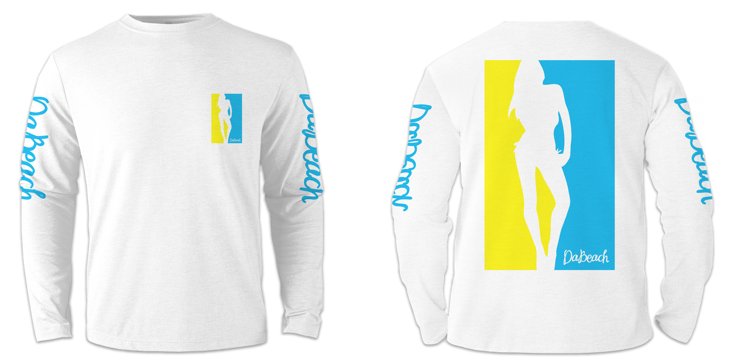 Long Sleeve Logo UltraBlend SPF40+ (Unisex)- Size SM- XXL